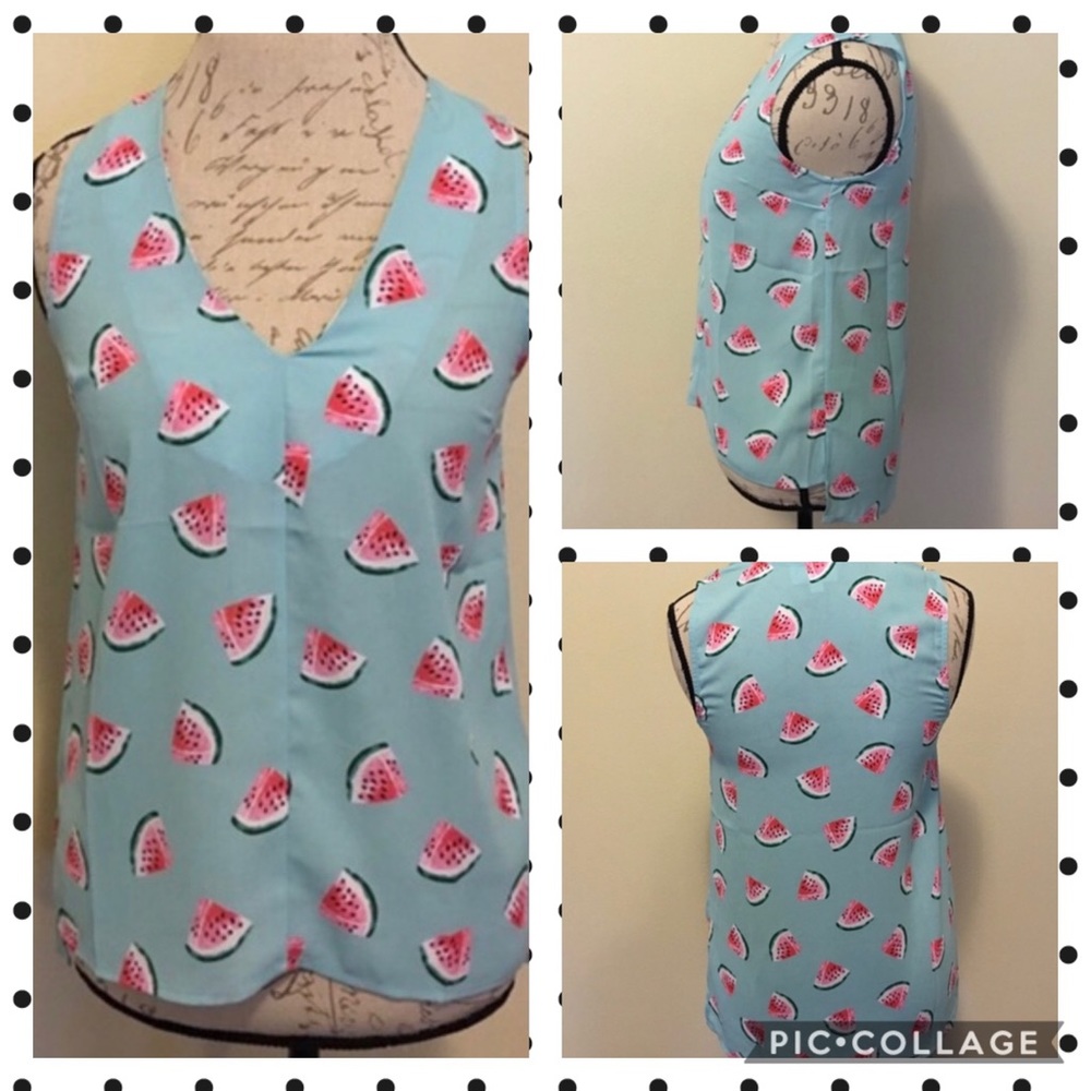 🍉Adorable watermelon tank 🎉20% off bundles